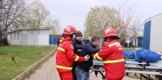 FOTO Exerciţiu complex al ISU la Uzina de apă a CUP Focșani