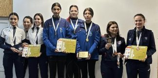 Tir sportiv: 4 medalii naționale la seniori pentru tinerii sportivi focșăneni