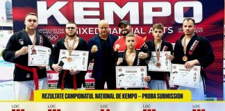 Polițist vrâncean, locul 3 la CN de submission și MMA