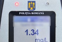 Bărbat din Botoșani, prins la Păunești cu o alcoolemie 1,34 mg/l alcool 134