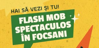 Flashmob în Piața Unirii din Focșani, de Ziua Internațională a Autismului