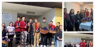 Daruri din suflet de la elevii Liceului „Slavici” pentru beneficiarii Locuințelor Minim Protejate din Panciu