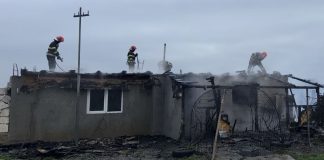 Incendiu la o locuință din comuna Mera
