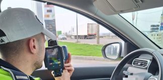 Vitezomanii de pe drumurile din județ, luați în vizor de polițiștii rutieri
