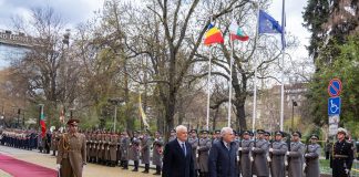 FOTO Vizita oficială a ministrului apărării naționale la Sofia
