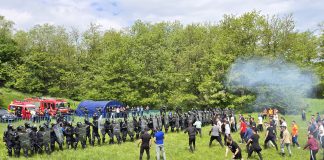 Jandarmii vrânceni au participat la exercițiul interinstituțional Zimbru 2025 NE