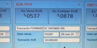 Efectul primului tur al prezidențialelor: Euro a ajuns la aproape 5,1 lei pe piața interbancară