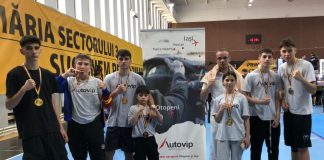 Evoluții foarte bune pentru sportivii pregătiți de Viorel Otavă la ”Dinastia Campionilor” la kickboxing