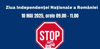 Restricții pe strada Cuza Vodă pe 10 mai, de Ziua Independenței