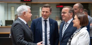 Participarea ministrului Angel Tîlvăr la Consiliul Uniunii Europene pentru Afaceri Externe