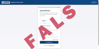 Atenționare: Site fals care imită identitatea ANAF!