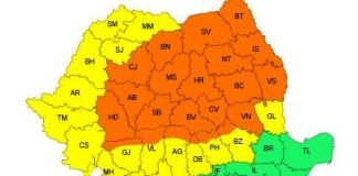 Vrancea se află vineri sub Cod portocaliu de instabilitate. Se anunță vijelii și grindină