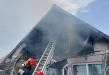 ULTIMA ORĂ Incendiu la o magazie de lemne din Suraia