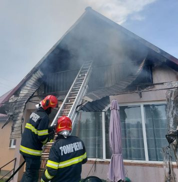 ULTIMA ORĂ Incendiu la o magazie de lemne din Suraia