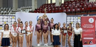 Medalii naționale de bronz pentru micile gimnaste de la CSS Focșani