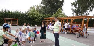 FOTO Lecții de educație rutieră pentru preșcolari la VeloPark