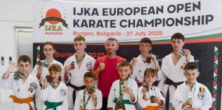 Karate: 20 de medalii pentru sportivii pregătiți de sensei Daniel Fusaru, la o competiție europeană