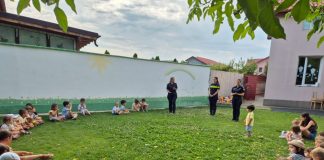 FOTO Vacanță în siguranță, cu polițiștii aproape de copii