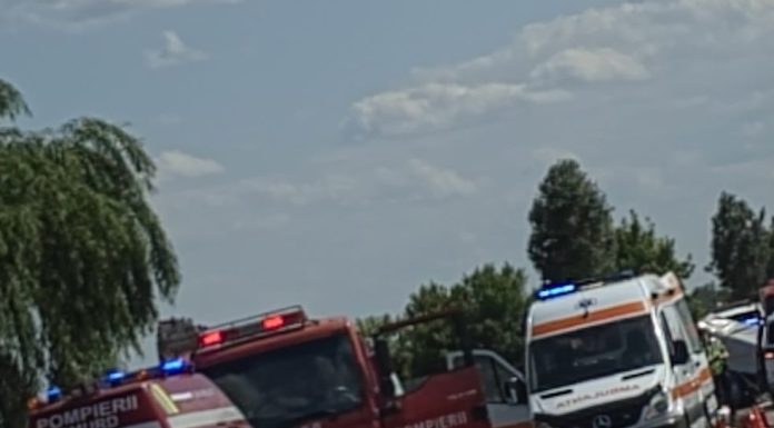 Accident cu trei mașini pe E85, la Garoafa