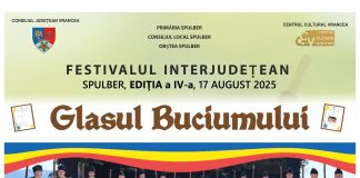 Duminică are loc Festivalul Folcloric ”Glasul Buciumului” la Spulber
