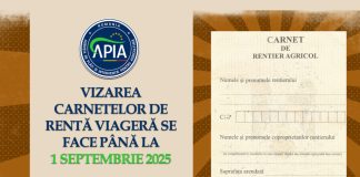 1 septembrie 2025, termenul limită pentru vizarea carnetelor de rentă viageră