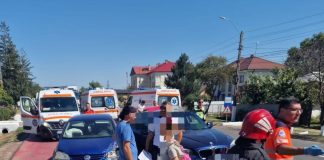 Șase răniți în accidentul de pe E85, printre care trei minori