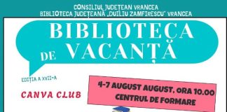 Activități atractive la ”Biblioteca de vacanță”, în luna august