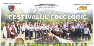 Festival folcloric tradițional, mâine, la Nereju