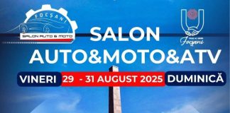 Expoziție auto-moto-atv în centrul Focșaniului