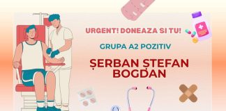 Un jandarm vrâncean are nevoie de ajutorul semenilor / Apel la donare de sânge