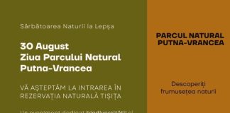 Sărbătoarea naturii: 30 august – Ziua Parcului Natural Putna-Vrancea