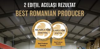 Crama Gîrboiu – ”Cel mai bun producător de vin din România”, la Mundus Vini – de două ori într-un an