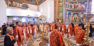 FOTO Sărbătoare la Mănăstirea Brazi