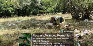 FOTO Garda de Mediu, la Răcoasa: ”deșeuri abandonate sporadic pe sol” / Localnicul care a sesizat: ”cel puțin momentan, gunoaiele îngropate în albia râului Șușița mai au de stat sub pământ”