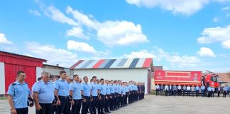 FOTO Secția de Pompieri Vidra a împlinit 30 de ani