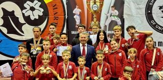 Sportivii pregătiți de sensei Daniel Fusaru, 47 medalii la Cupa de Toamnă Karate SKDUN