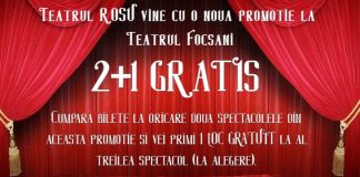 Promoție atractivă la Teatrul Municipal Focșani