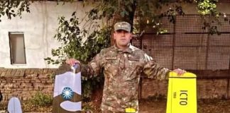 FOTO Focșăneanul Ionuț Ștefan, un militar pasionat de aeromodelism, dat ca exemplu de MApN