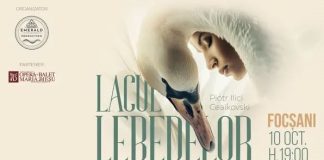 ”Lacul lebedelor” pe scena Teatrului Municipal Focșani