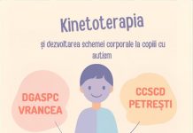 Workshop pentru părinți: ”Kinetoterapia și dezvoltarea schemei corporale la copiii cu autism”