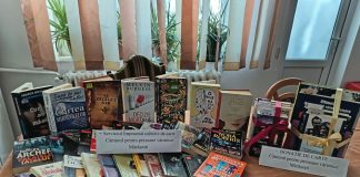 Cărți de la Biblioteca Județeană pentru rezidenții Căminului pentru persoane vârstnice din Mărășești
