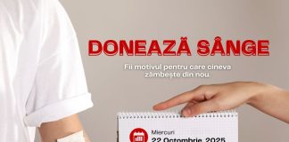 Cei care vor să doneze sânge sunt așteptați miercuri, la Spitalul Adjud
