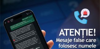 Avertisment: mesaje false în numele unor instituții sau autorități