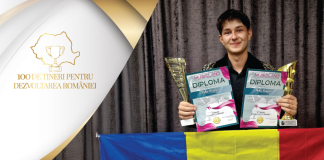Mihai Bratosin, dublu medaliat cu aur la Campionatul Mondial de Arte, înscris în campania „100 de tineri pentru dezvoltarea României”