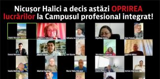 PNL Vrancea: ”Nicușor Halici a decis astăzi oprirea lucrărilor la Campusul profesional integrat! PNL Vrancea a votat împotriva sistării lucrărilor!”