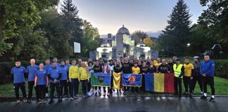 FOTO: Jandarmii vrânceni au participat alături de voluntarii Invictus România în „Ștafeta Veteranilor 2025”