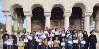 Elevi vrânceni, premiați la Concursul de toacă ”Chemarea la rugăciune”