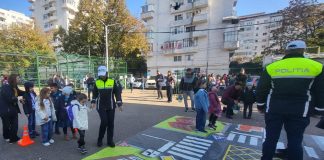 FOTO Siguranța copiilor, prioritate pentru polițiștii vrânceni