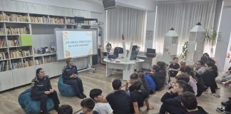 Campanie împotriva violenței derulată în rândul elevilor Școlii Gimnaziale „Anghel Saligny” din Focșani