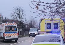 Doi răniți la Homocea, după un accident rutier